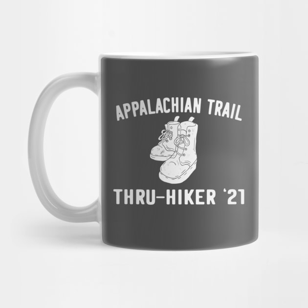 Appalachian Trail Thru Hiker 2021 (blanco) by Camp Happy Hour